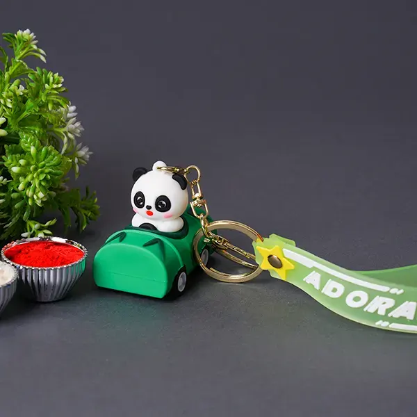 Cute Panda Keychain Rakhi for Kids Philippines