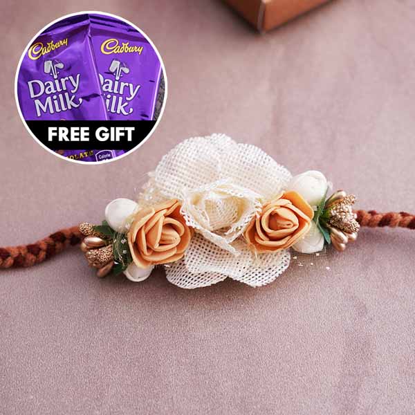 Rakhi with 2 Dairy Milk