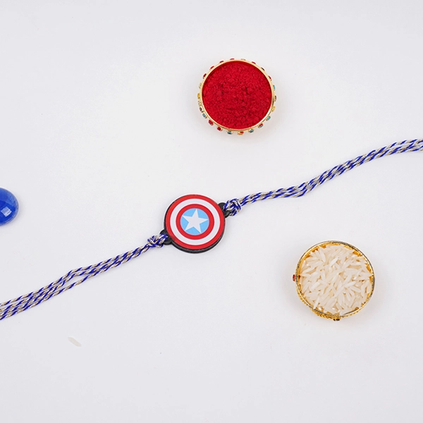Captain America Rakhi Gift Hamper