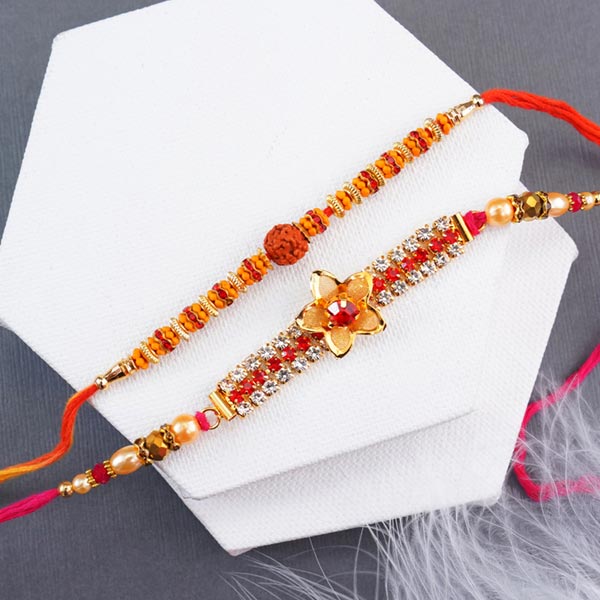 Set of Three Attractive Rakhis