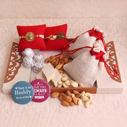 Radiant Rakhi Hamper