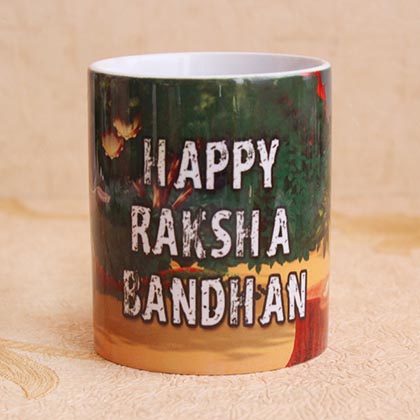 LED Chhota Bheem Rakhi & Chocolate Combo