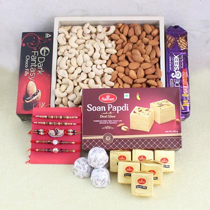Rakhi Surprise for Five Brothers