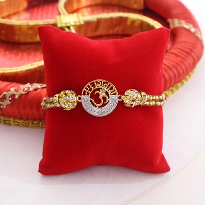AD Rakhi Chocolate Thali
