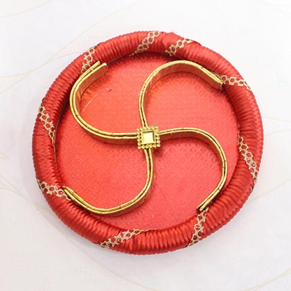 AD Rakhi Chocolate Thali