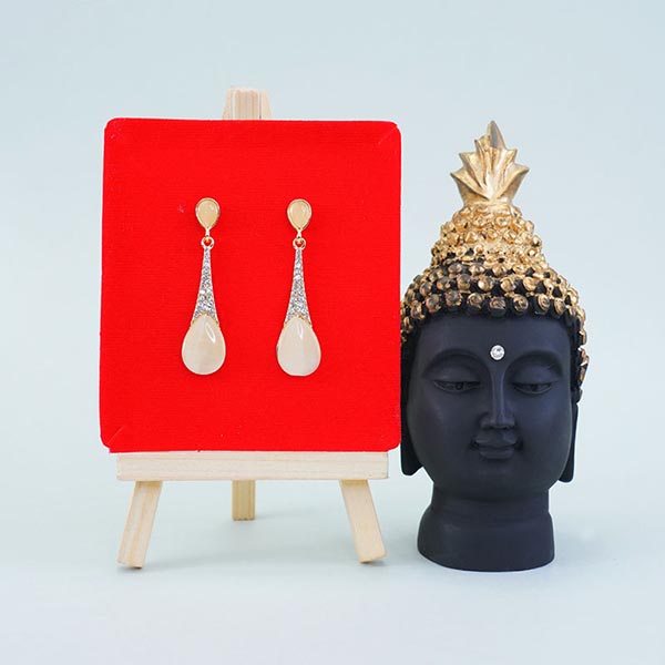 Alluring Couples Rakhi with Buddha Statue Gift Pack Next Day Delivery