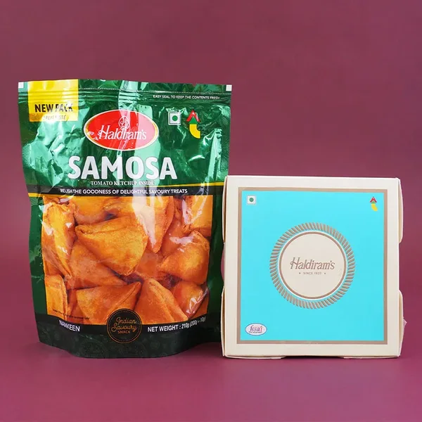 AD Ek Onkar Rakhi with Dry Fruits in Potli Gift Hamper