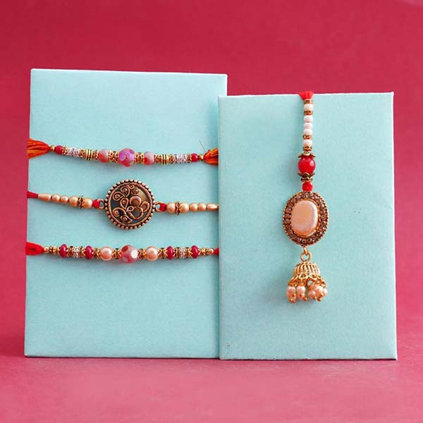 Family Rakhi Set Gift Hamper  Next Day Delivery