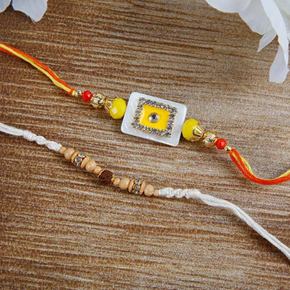 Premium Designer Rakhi Set