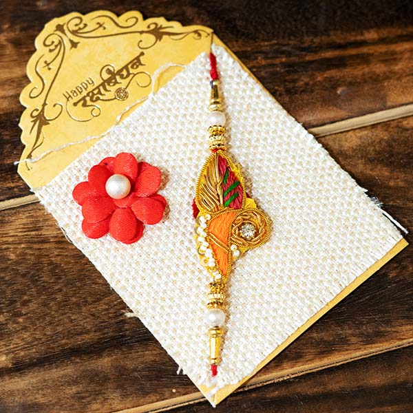 Kundan Rakhi with Chandrayaan 3 Mug Same Day Delivery In Delhi NCR