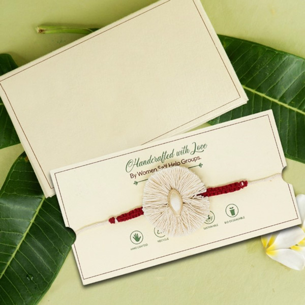 Alluring Seed Rakhi for Brother