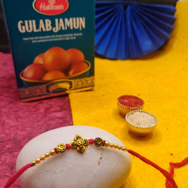 Gulab Jamun With Astonishing Rakhi