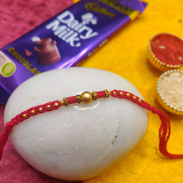 Dairy Milk & Alluring Rakhi