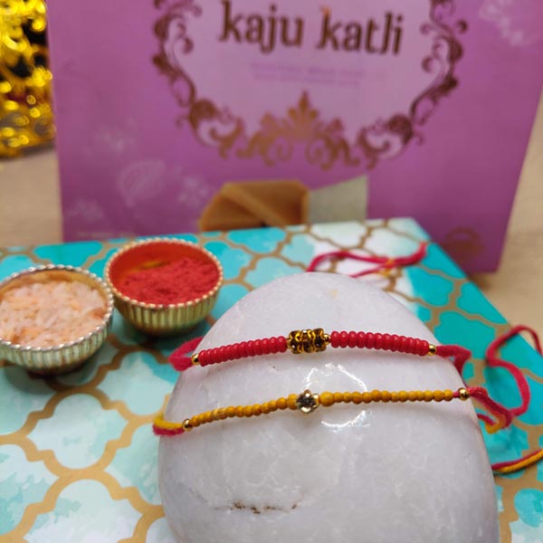 2 Rakhis N Kaju Katli