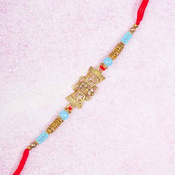 Exquisite Royal King Designer RakhiFor UK