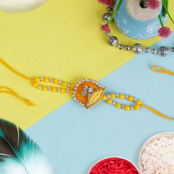 Beaded Sandalwood Rakhi Thread For UK