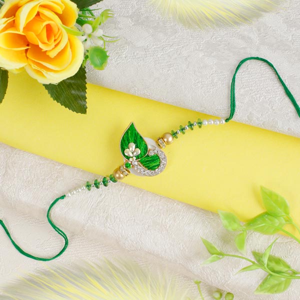 Evil Eye Fancy Beads Rakhi For UK