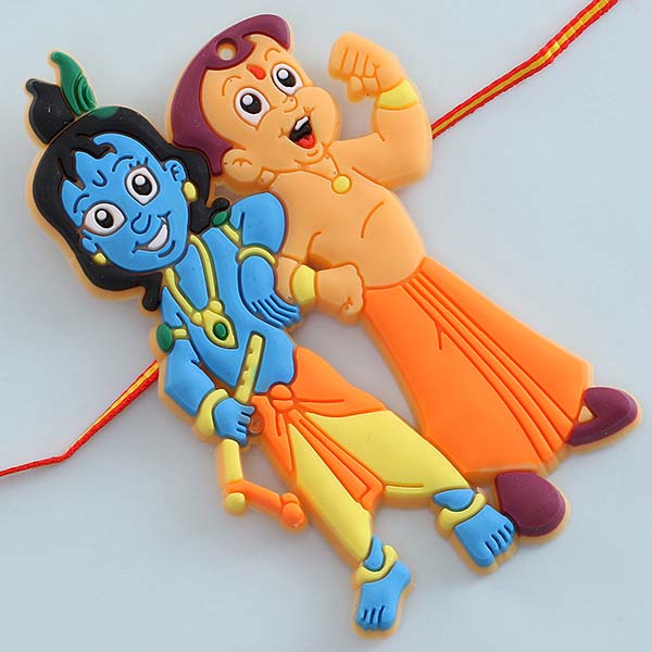 Chota Bheem Krishna Kids Rakhi For UK