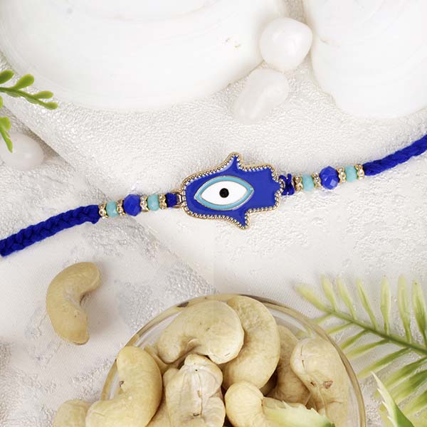 Hand Rakhi with Cashew Nuts