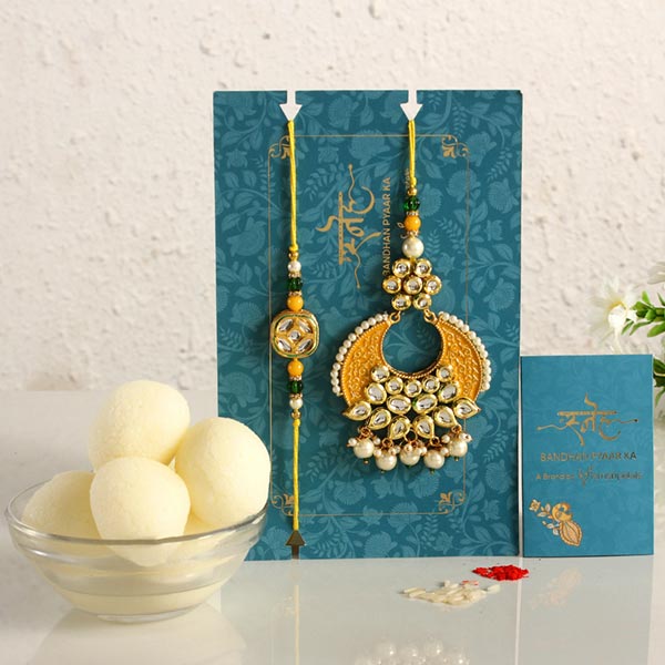 Crescent Lumba Rachit Set & Rasgulla Tin - Dubai