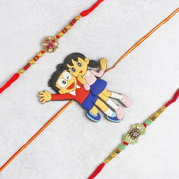 Bhai Bhabhi Kids Rakhi Set