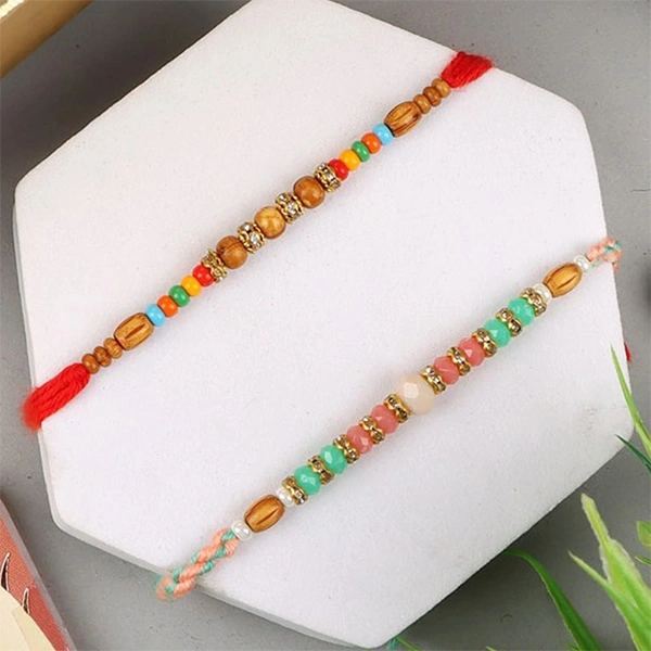 Delightful 2 Rakhi with Ferrero & Almond