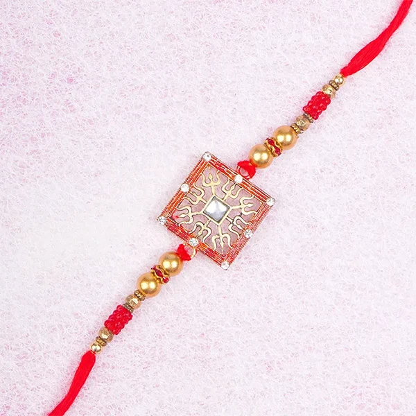 Trishul Rakhi with Milk Chocolate