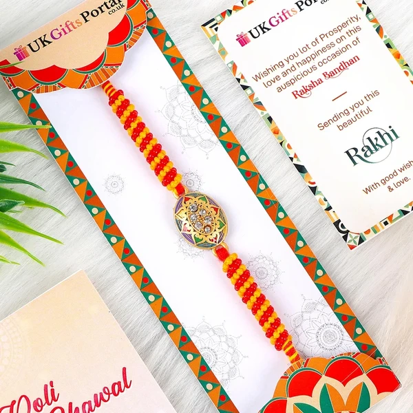 Oval Shape Rakhi