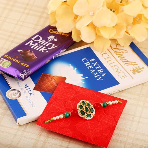 Rakhi Beauty with Lindt & Cadbury - USA