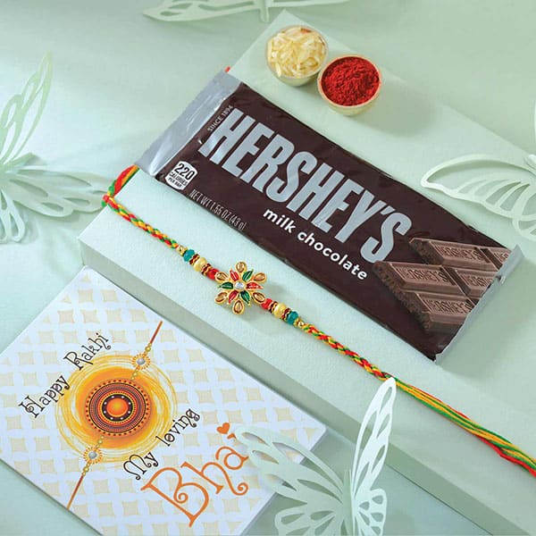 Lovely Rakhi with Hersheys