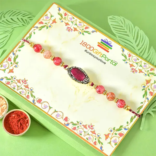 Fantastic Beads Rakhi for Bhai in USA