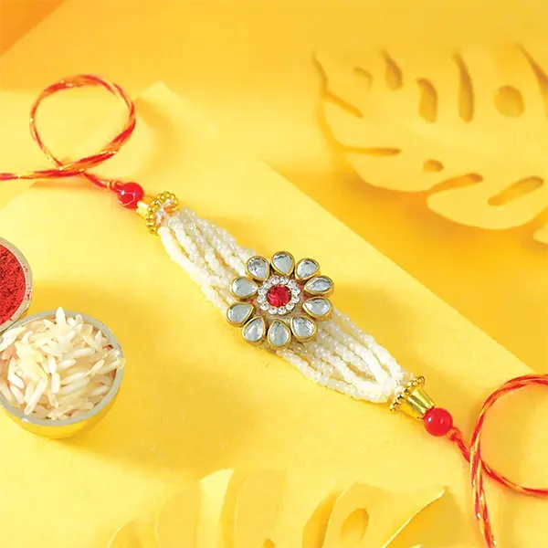 Rakhi Moments Gift Set and 200gm Kaju Katli for Brother in USA