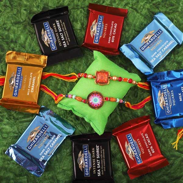 Ghirardelli with Double Rakhi