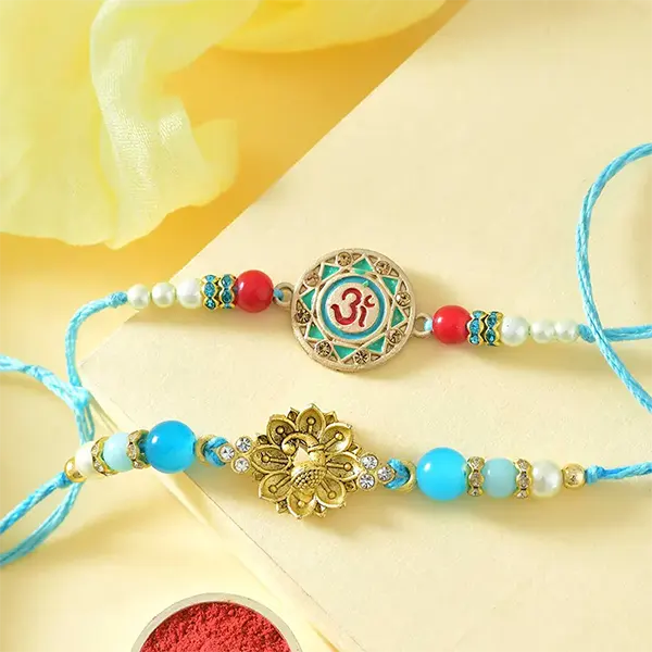 Luxurious Lindt Rakhi Pair