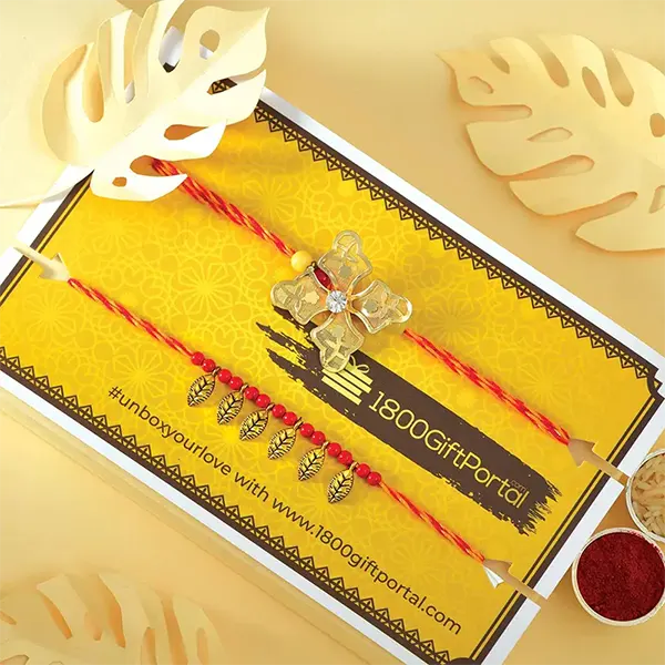 Enchanting Twin Rakhi Pack