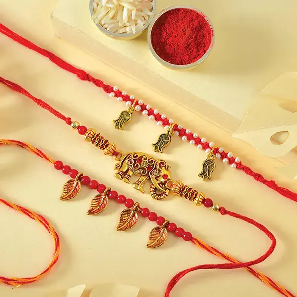 Thrilling Trio Rakhi Pack