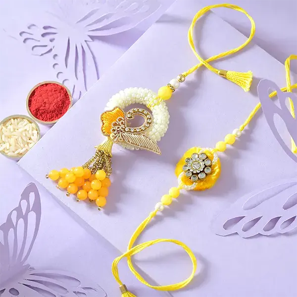 Royal Bhaiya Bhabhi Rakhi with 340gm Peda