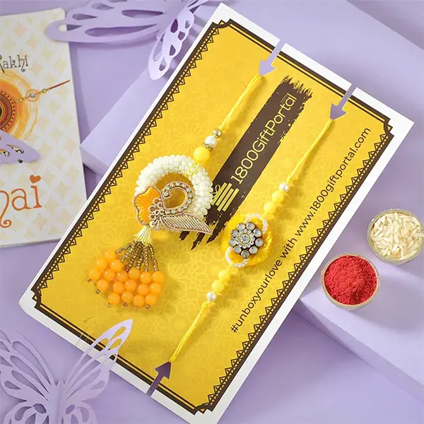 Royal Bhaiya Bhabhi Rakhi with 340gm Peda