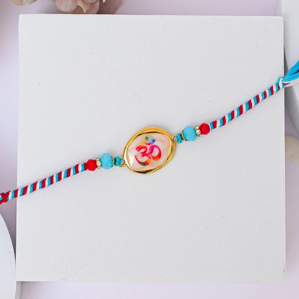 Sacred Om Shell Rakhi