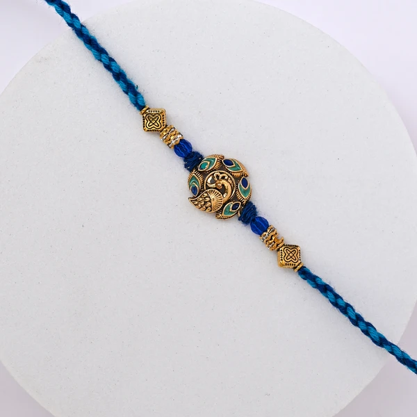 Heritage Peacock Designer Rakhi