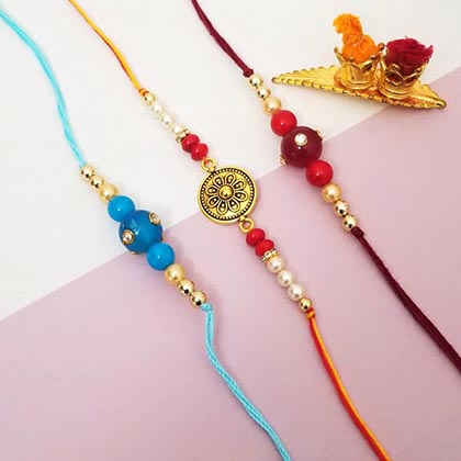 Triplet Rakhi Set