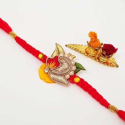 Floral Solo Rakhi