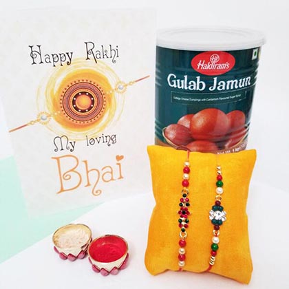 2 Rakhi & Gulabjamun