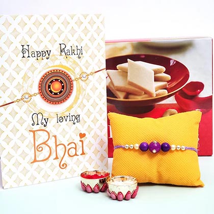 Kaju Katli Rakhi Express Hamper
