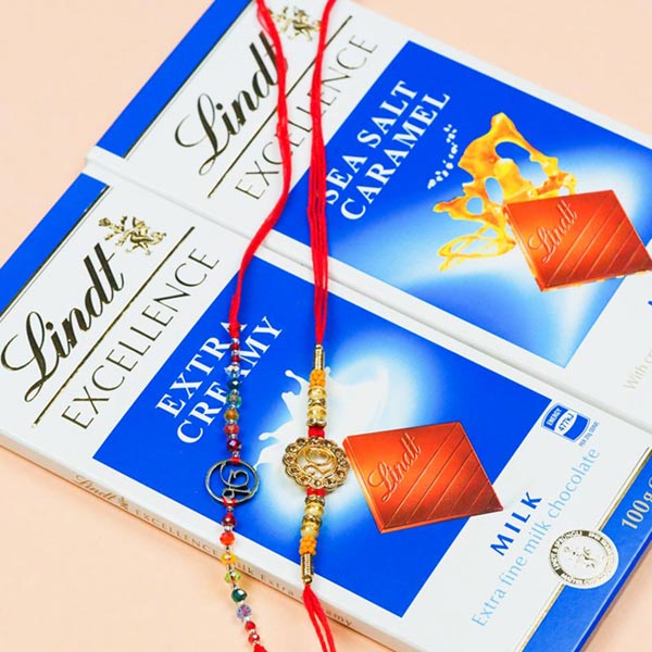 Two Onkar With Lindt Bars