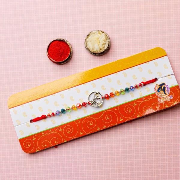 Colorful Ek Onkar Rakhi