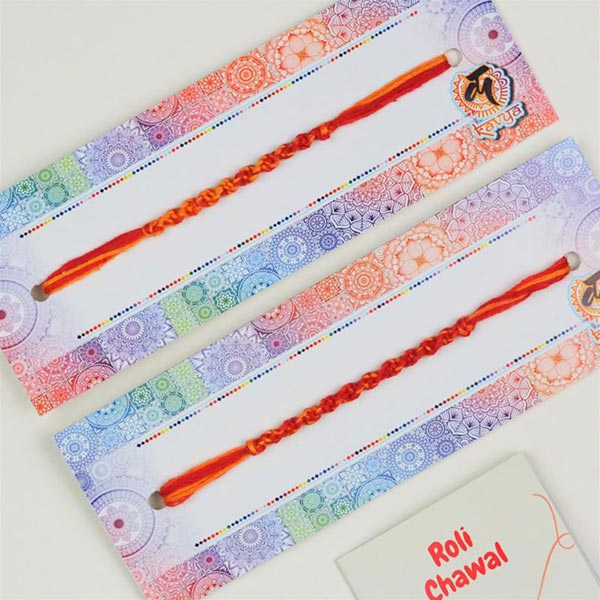 Handcrafted Dhaga Rakhi 2
