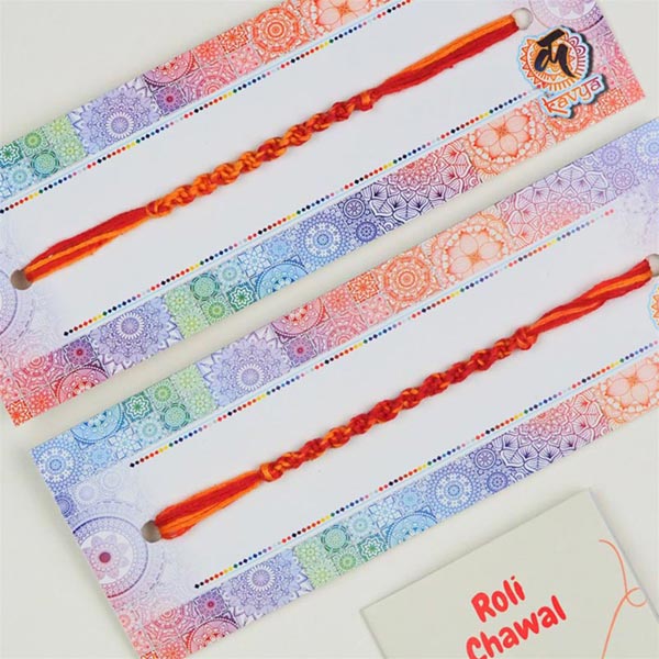 Handcrafted Dhaga Rakhi 2