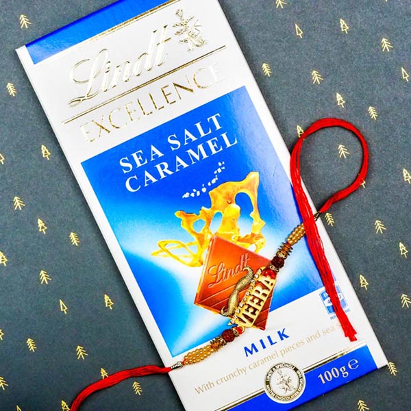 Veera Rakhi With Lindt Sea Salt