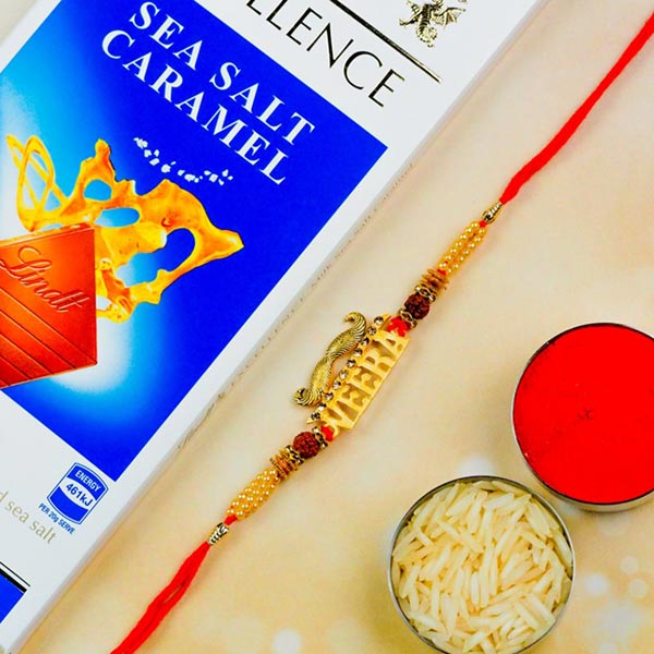 Veera Rakhi With Lindt Sea Salt